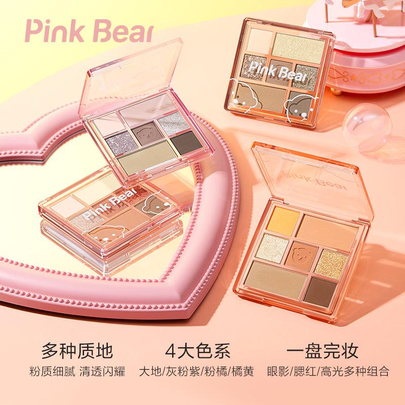 PINK BEAR Little World Eyeshadow 7 Colors PB002 - Chic Decent