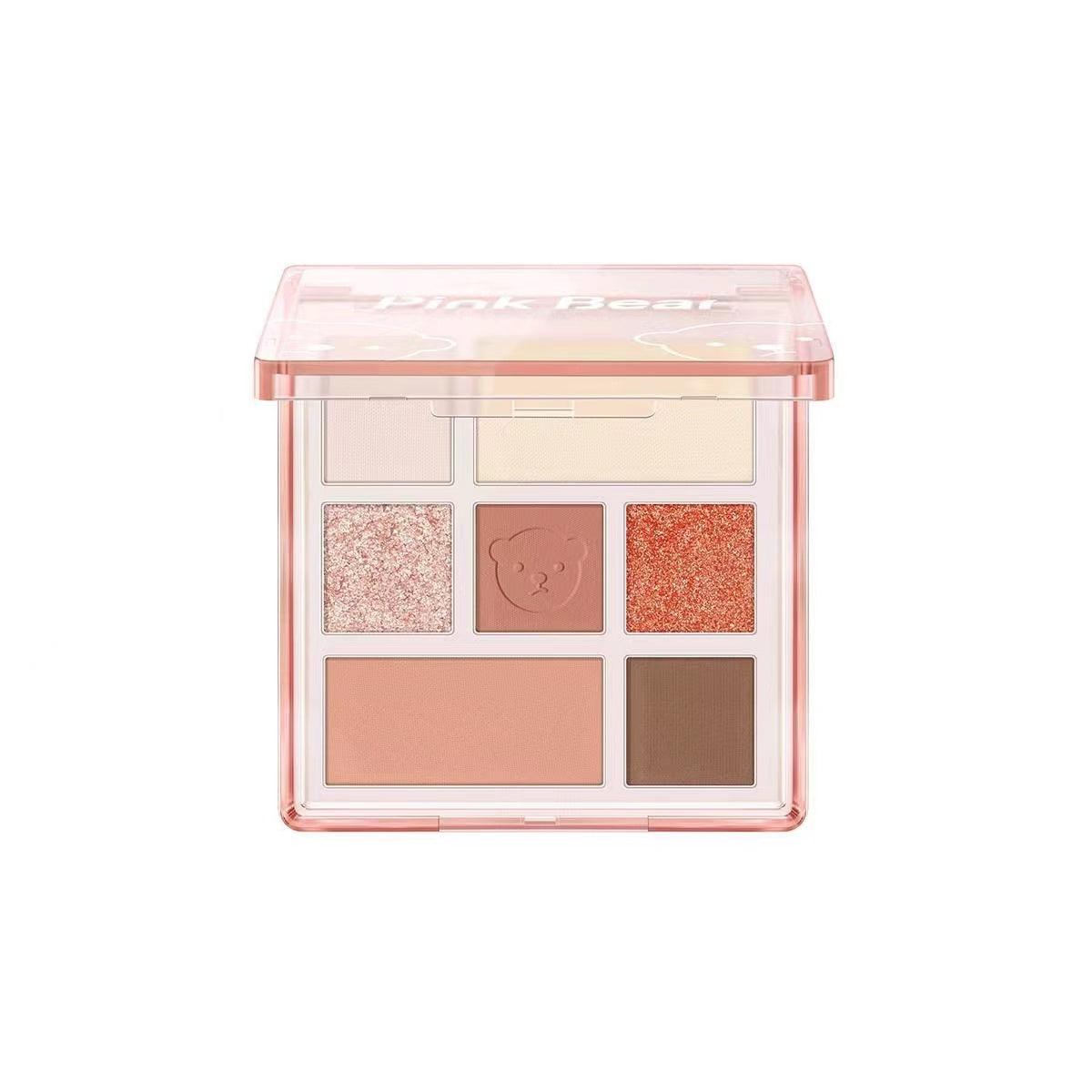 PINK BEAR Little World Eyeshadow 7 Colors PB002 - Chic Decent