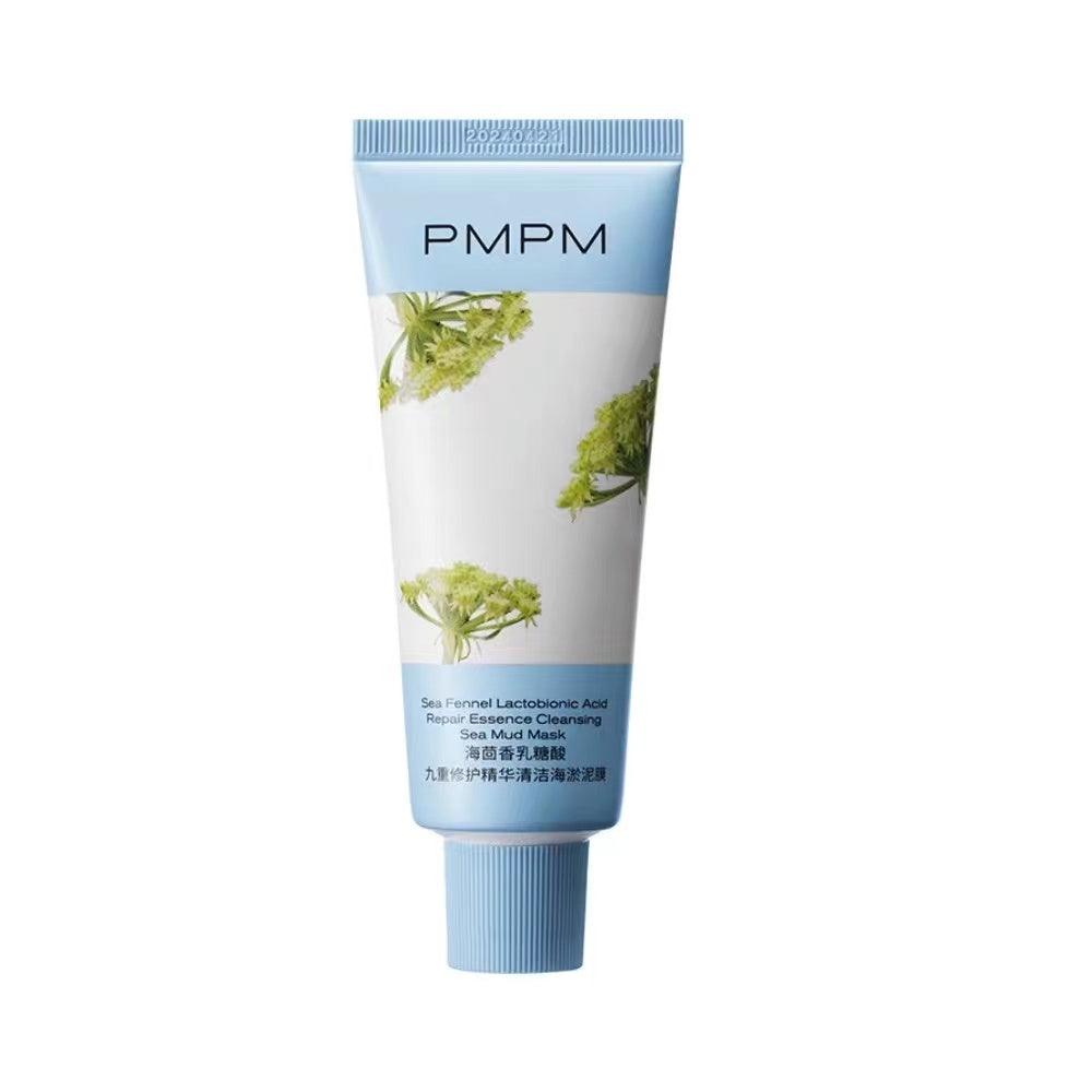 PMPM Brittany Sea Fennel Lactobionic Acid Repair Essence Cleansing Sea Mud Mask 75g PM006 - Chic Decent